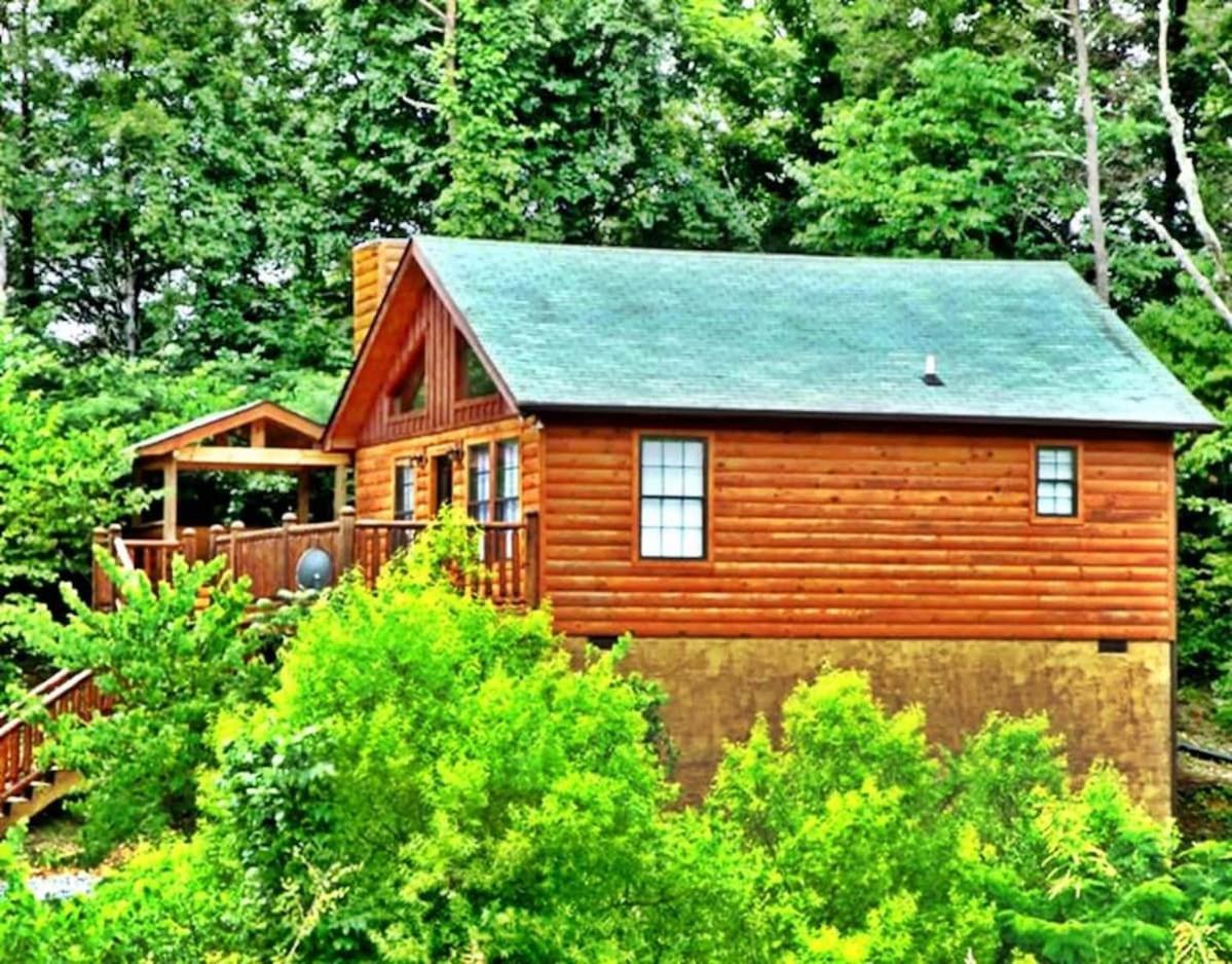 Secluded Cabin Near Smoky Mountains. Hot Tub! Honeymoon! Севьервилл Экстерьер фото